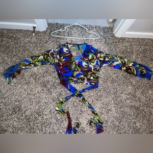 Two piece floral set